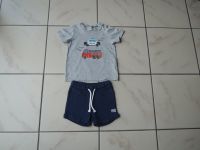 H&M T-Shirt Fahrzeuge + Shorts blau 2Tlg. Gr.74/80 Setpreis Hessen - Lorch Vorschau