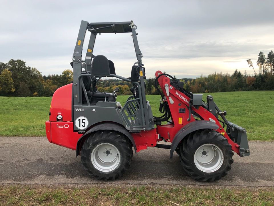 Weidemann 1160 Hoflader 660h Radlader Hoftrac Wacker WL20 in Schwäbisch Hall