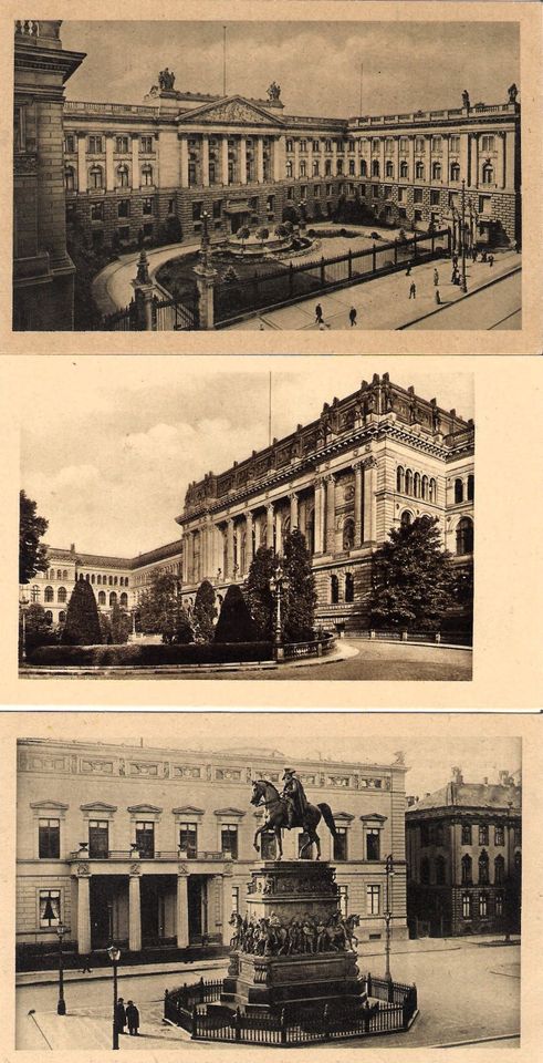 5 Alte AK Berlin historische Bauten/Denkmäler, s/w, ungelaufen in Berlin