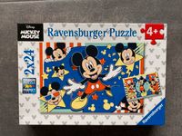 Ravensburger Puzzle 4+  2x24 Teile Mickey Mouse Hessen - Erbach Vorschau