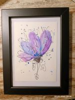 Wandbild Aquarell Blume Baden-Württemberg - Burgrieden Vorschau