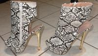 Stylische High Heels mit Schlangenmuster Rheinland-Pfalz - Remagen Vorschau