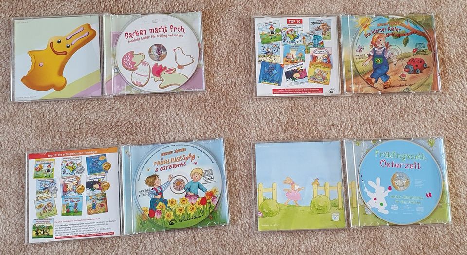 4 CDs – Kinderlieder zu Frühling und Ostern in Uedem
