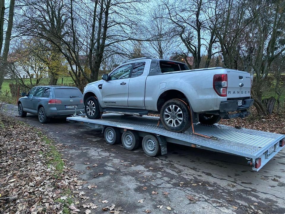 Autotransporter 6m XL Fahrzeugtransporter zu vermieten leihen !!! in Neudrossenfeld