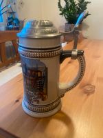 sehr schöner Bierkrug mit Zinndeckel Bayern - Fürstenfeldbruck Vorschau