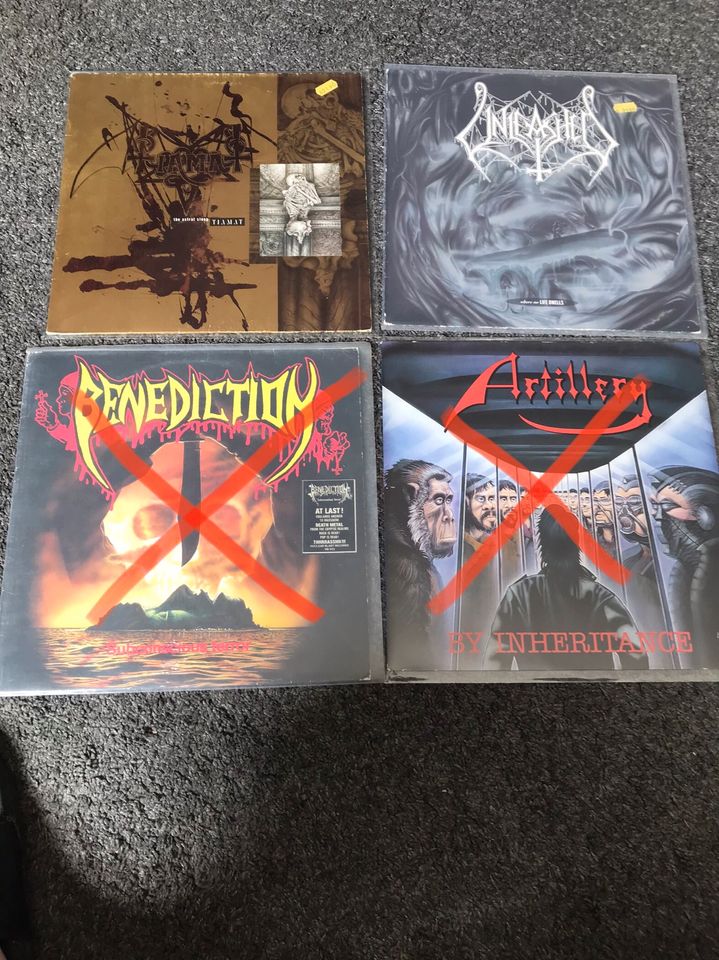 Thrash- Death Metal / hard & heavy Vinyl in Nideggen / Düren