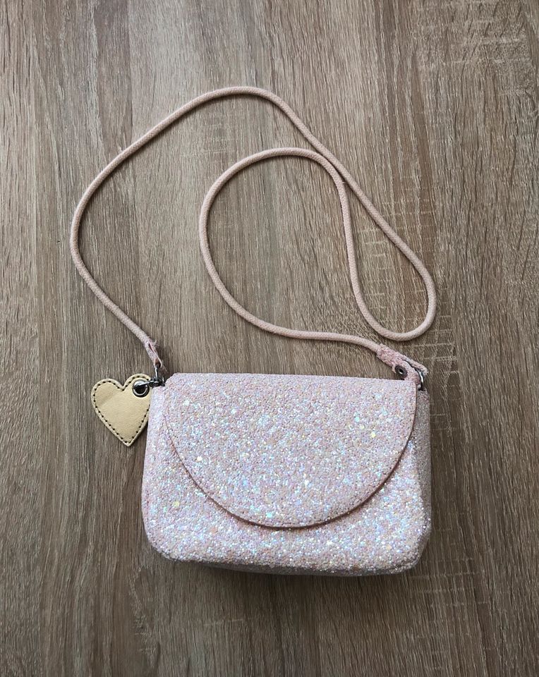 Handtasche Mädchen rosa Glitzer in Gosheim