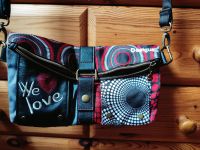 Desigual Tasche Clutch Umhängetasche schwarz/rot Top Thüringen - Gotha Vorschau