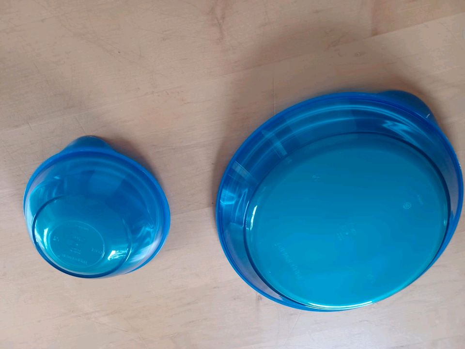 Tupperware Tupper Eleganzia 0,6l+1,5l Schüsseln je mit Deckel in Straubing