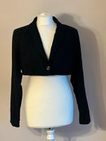Cropped Blazer Leinen S Bayern - Diedorf Vorschau