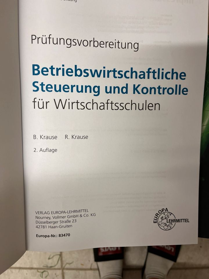 Prüfungsvorbereitung Betriebswirtschaftslehre (BSK) in Grafenwöhr
