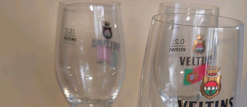 Bier - Gläser: Veltins & Herforder in Steinheim