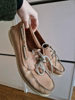 Timberland Lederschuhe Schuhe beige 42 Nordrhein-Westfalen - Neuss Vorschau
