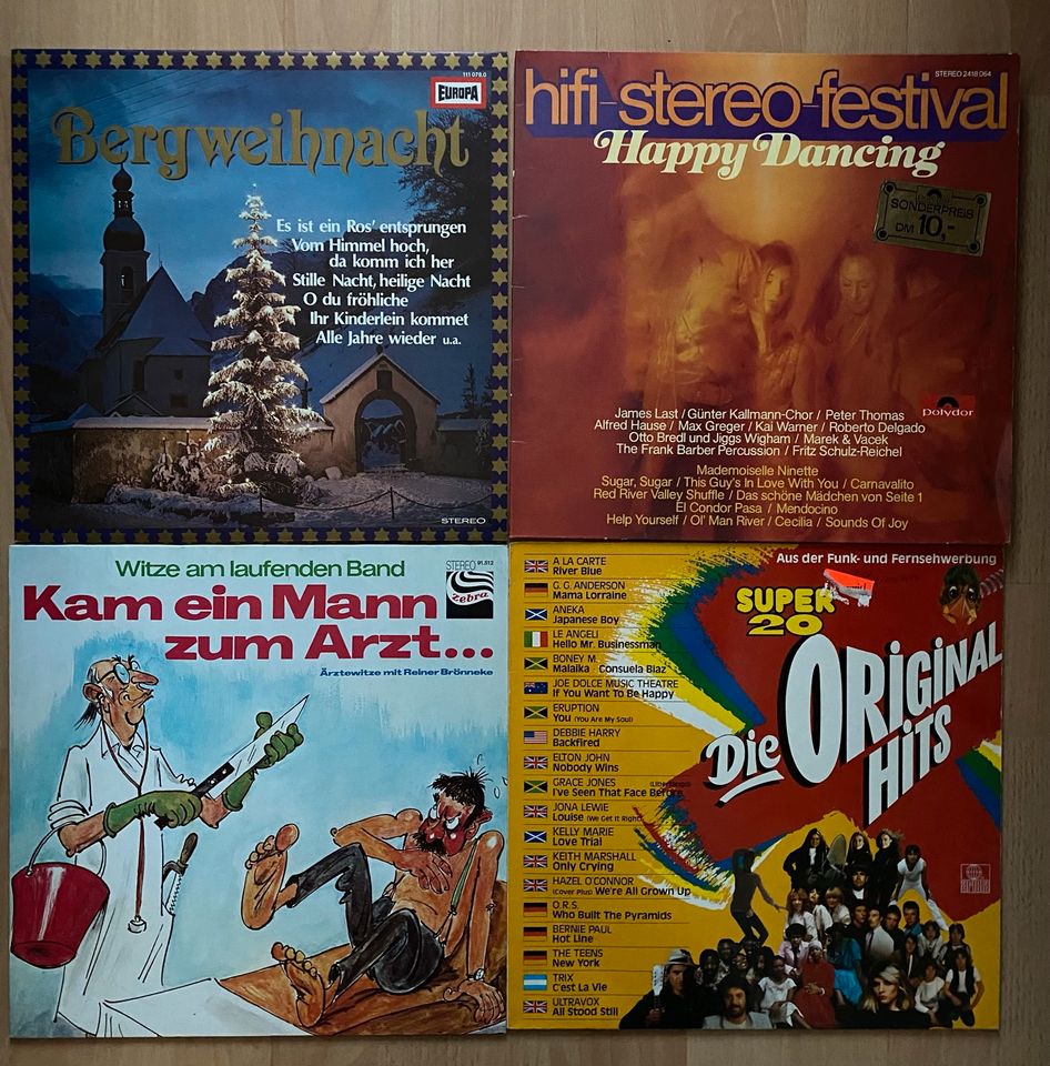 LP SCHALLPLATTEN SCHLAGER ELVIS POP HEINO JAMES LAST CHOR USW in Essen