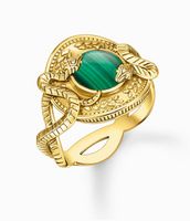 Thomas Sabo Ring, Schlange mit grünem Malachit vergoldet Rheinland-Pfalz - Koblenz Vorschau
