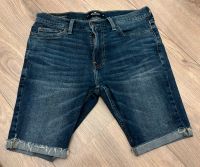 Hollister Jeans Shorts dunkelblau W32 Bayern - Günzburg Vorschau