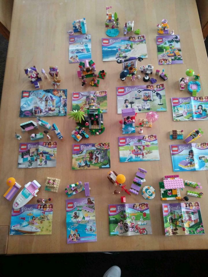 15 x Lego Friends Set; Konvolut in Nalbach