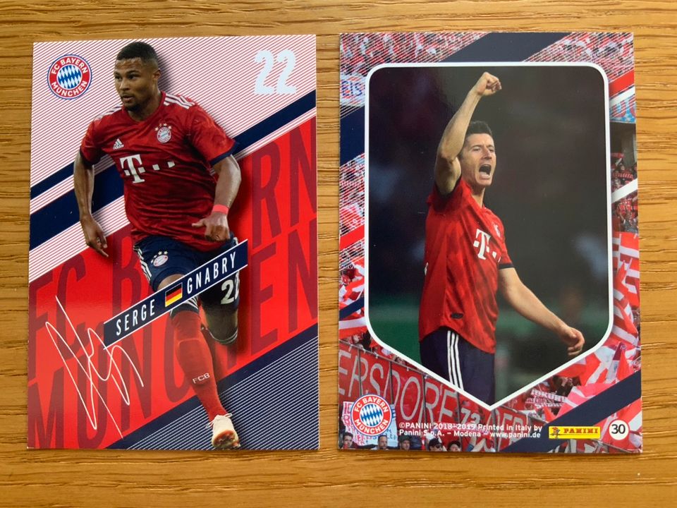 FC Bayern München Panini Card 2018/19 in Gütersloh