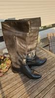 Tamaris Damen Leder Stiefel, schwarz, Größe 39 Wuppertal - Elberfeld Vorschau