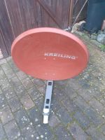 Kreiling Sat Schüssel/ Antenne mit quad lnb und Halter Hannover - Mitte Vorschau