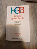 HGB Handelsgesetzbuch 59. Auflage Nordrhein-Westfalen - Nettetal Vorschau