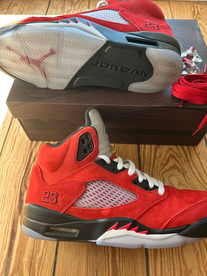 Nike Air Jordan 5 Retro Raging Bull Gr.43 in Hamburg