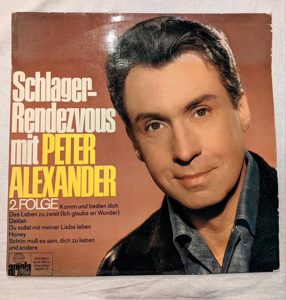 Schallplatte - Peter Alexander in Wachtberg