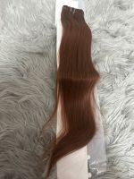 Clip in Extensions Echthaar,Rotbraun 120g in 50cm Nordrhein-Westfalen - Ahlen Vorschau