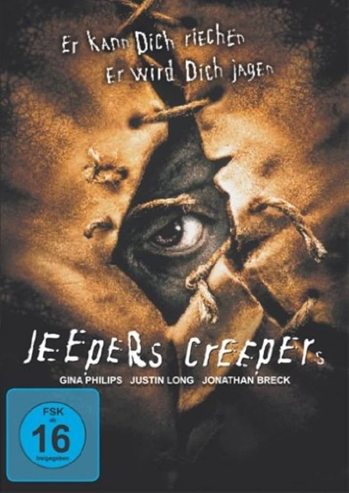 DVD Jeepers Creepers 1 - Er kann dich riechen. - 3 x Film da in Dülmen