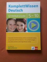 Verkaufe Lehrbuch Komplett Wissen Deutsch Gymnasium 5-10 Sachsen-Anhalt - Zahna-Elster Vorschau