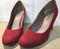 Tamaris Velour Pumps Weinrot, Gr. 38 Niedersachsen - Edewecht Vorschau
