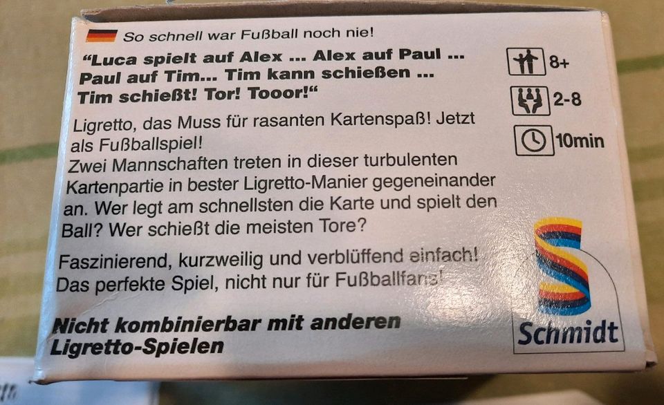 Ligretto Fußball Super Zustand in Dachsenhausen