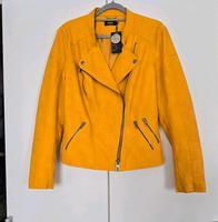 Jacke in  FAUX LEATHER Goldgelb Bochum - Bochum-Ost Vorschau