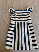Sommerkleid- Schulterfrei- Gr. 36/38 - Navy-Weiß gestreift Bayern - Gilching Vorschau