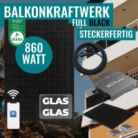 Balkonkraftwerk 860 Watt Glas-Glas Full-Black Photovoltaik Solar Elberfeld - Elberfeld-West Vorschau