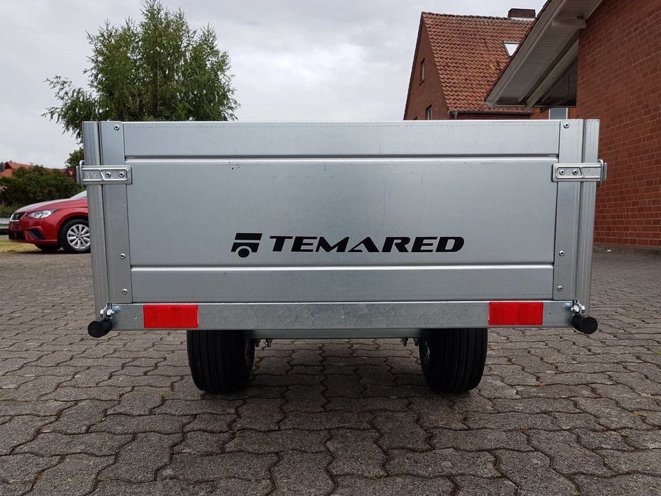 Temared ATV Smart 1208 kippbarer Traktor Kleintraktor Anhänger in Lüdersfeld