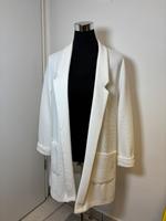 Amisu Blazer Jacke Longblazer Gr.40. Weiß w.Neu Nordrhein-Westfalen - Wiehl Vorschau