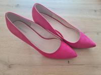 Schuhe (Pumps in Pink) Größe 40 Niedersachsen - Lohne (Oldenburg) Vorschau