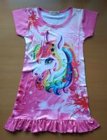 Kleid Einhorn Pferd pink rosa Rüschchen Gr. 92/98/104/110 Baden-Württemberg - Calw Vorschau