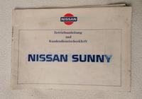Original Bedienungsanleitung Nissan Sunny Dithmarschen - Hollingstedt b Delve Holst Vorschau