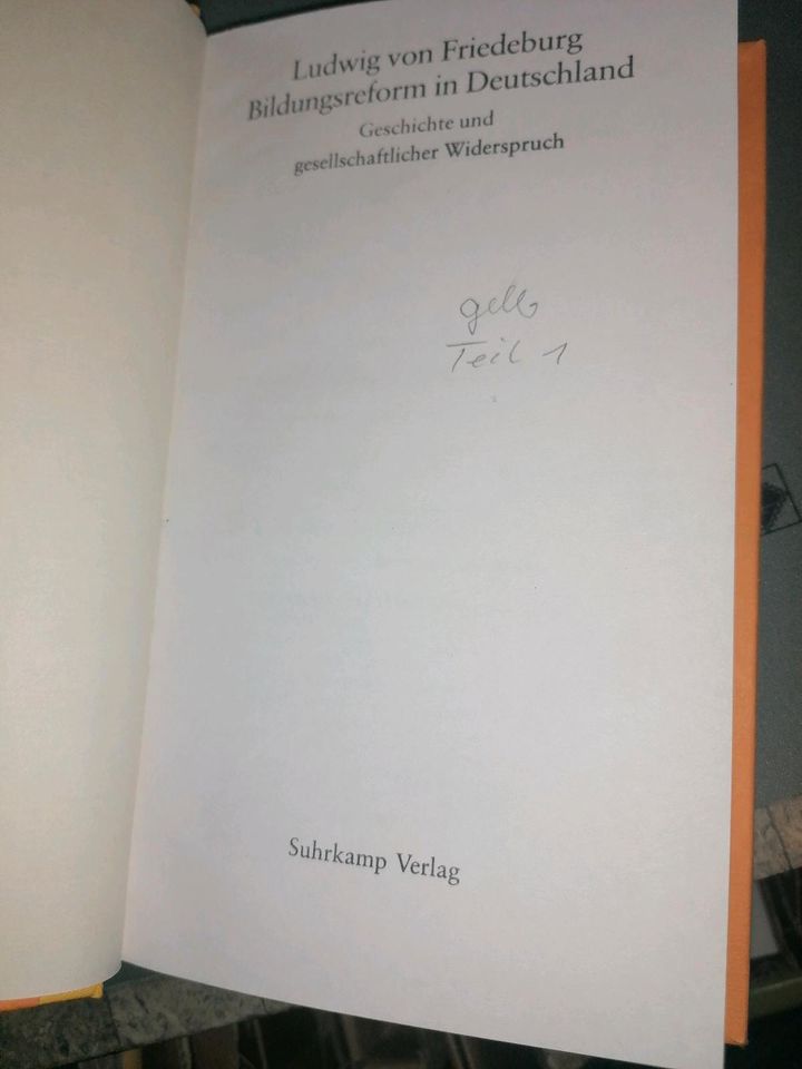 Bildungsreform in Deutschland Teil 1 und 2 Friedeburg in Berlin