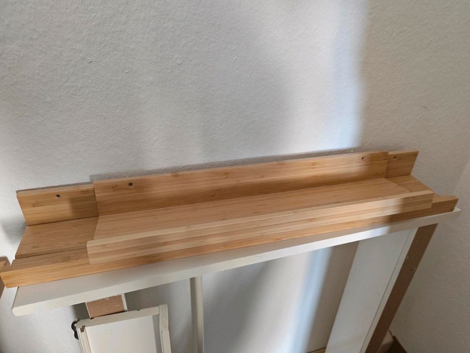 Ikea Maleras Bambus Regal Bilderregal  Holz Bilderleiste in Dresden