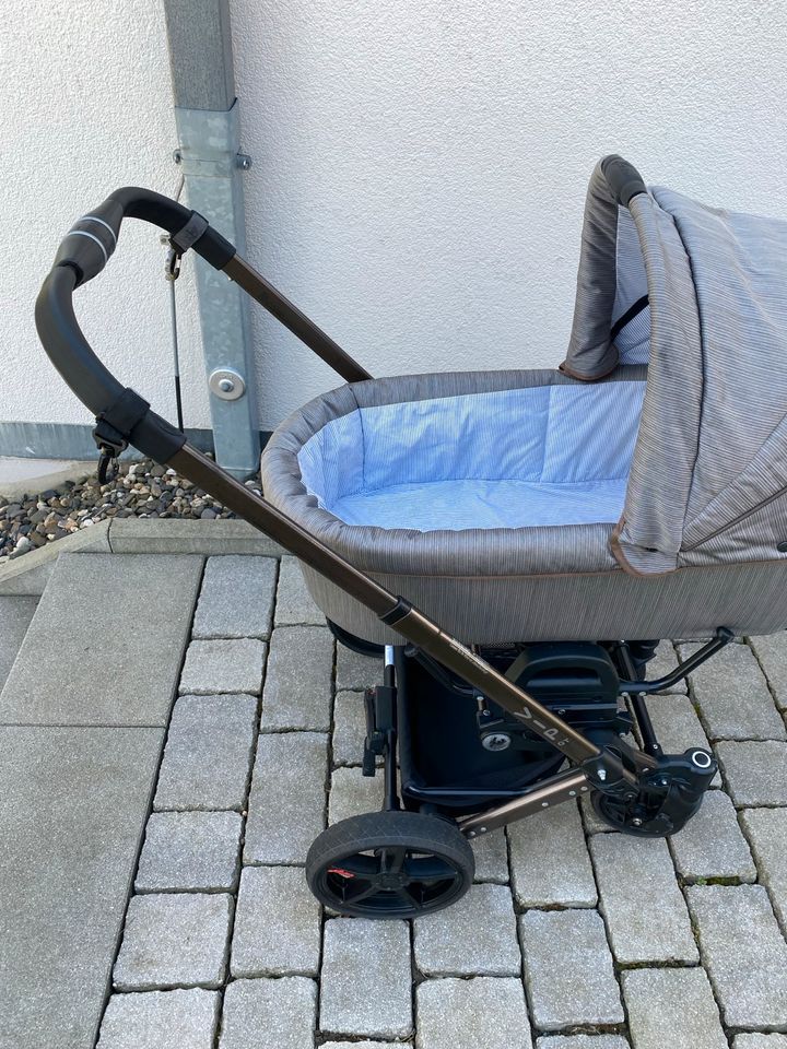 Kinderwagen Kombi Hartan VIP GT mit vielen Extras in Dresden