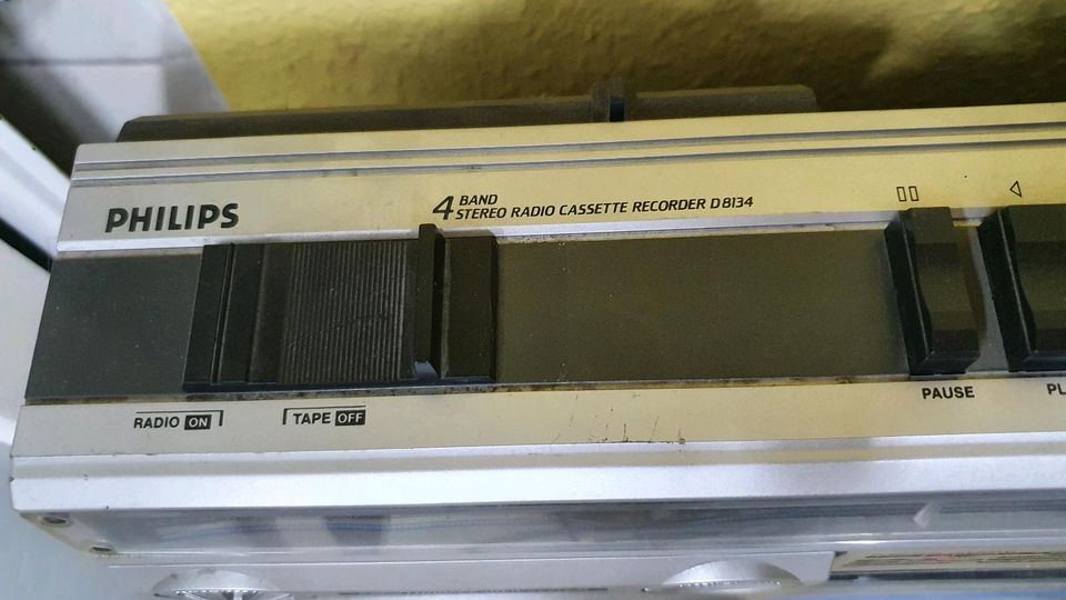 80er Jahre Ghettoblaster Philips D8134 Radio in Oberhausen