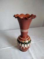 Interessante Vase Keramik Pfauenauge Bulgarien Vintage Retro Nordrhein-Westfalen - Attendorn Vorschau
