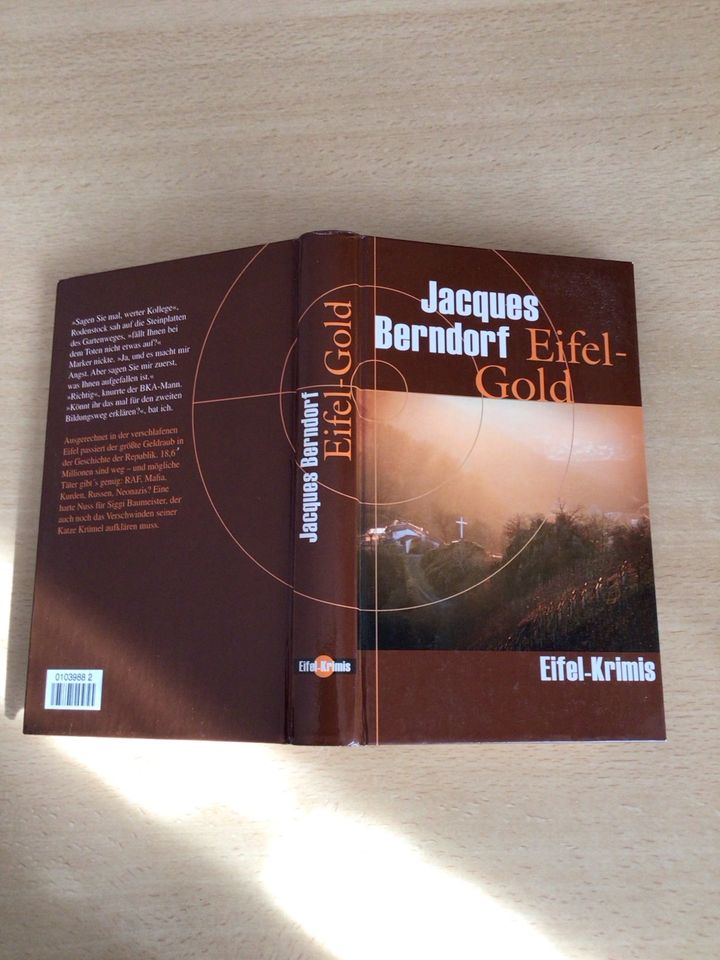 Buch Krimi Eifelgold in Waldenbuch