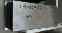 zwei geschliffene Spannunterlagen 210x90x22mm Rheinland-Pfalz - Beindersheim Vorschau