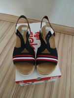 Rieker Keilabsatz Schuhe Sandale Gr. 37 neu Bayern - Trausnitz Vorschau