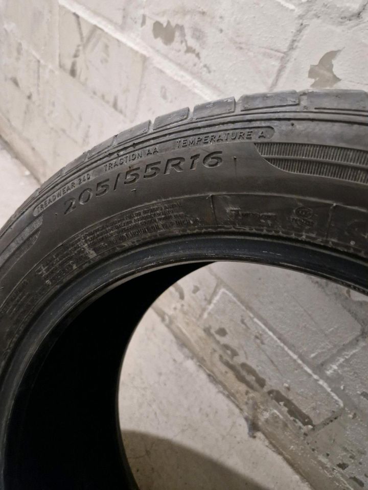 205 55 R16, 2x Sommerreifen Dunlop und Bridgestone in Pinneberg