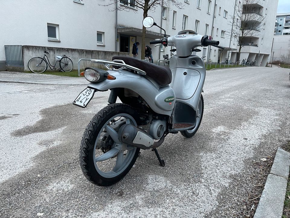 Aprillia Scarabeo 50 2T(alles Malossi +90/kmh) •OLDI• in München